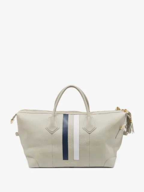 3.1 Phillip Lim stripe-detail leather duffel bag