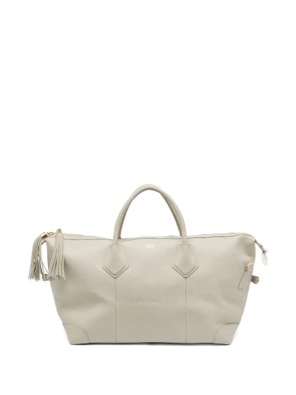 3.1 Phillip Lim ストライプディテール ダッフルバッグ | グレー