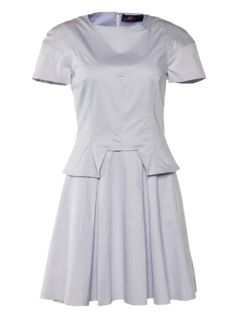 Versus Pre-Owned vestido plisado manga corta