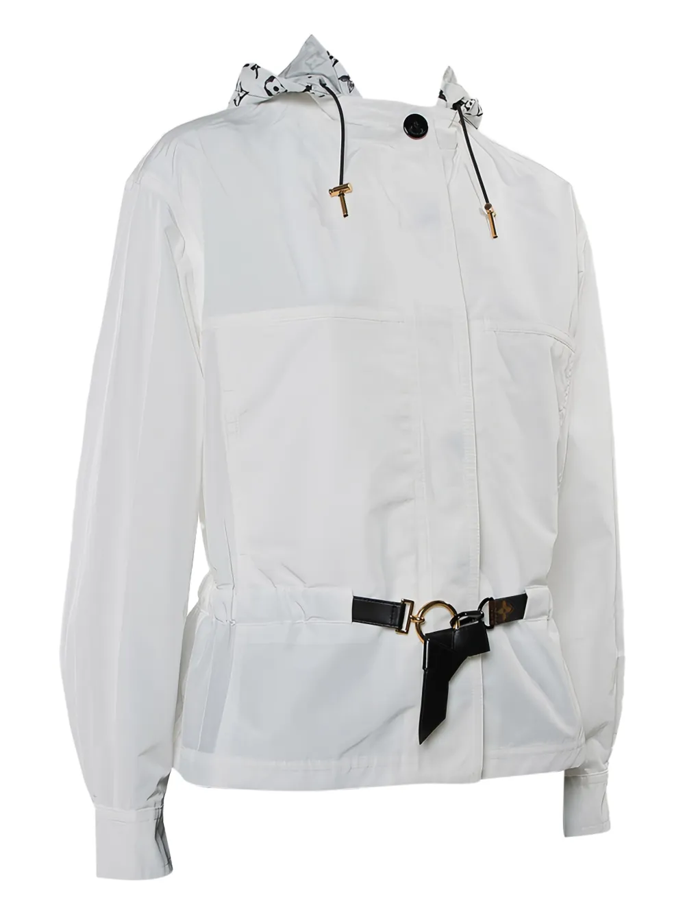 Louis Vuitton Pre-Owned Monogram-belt jacket | Image 2