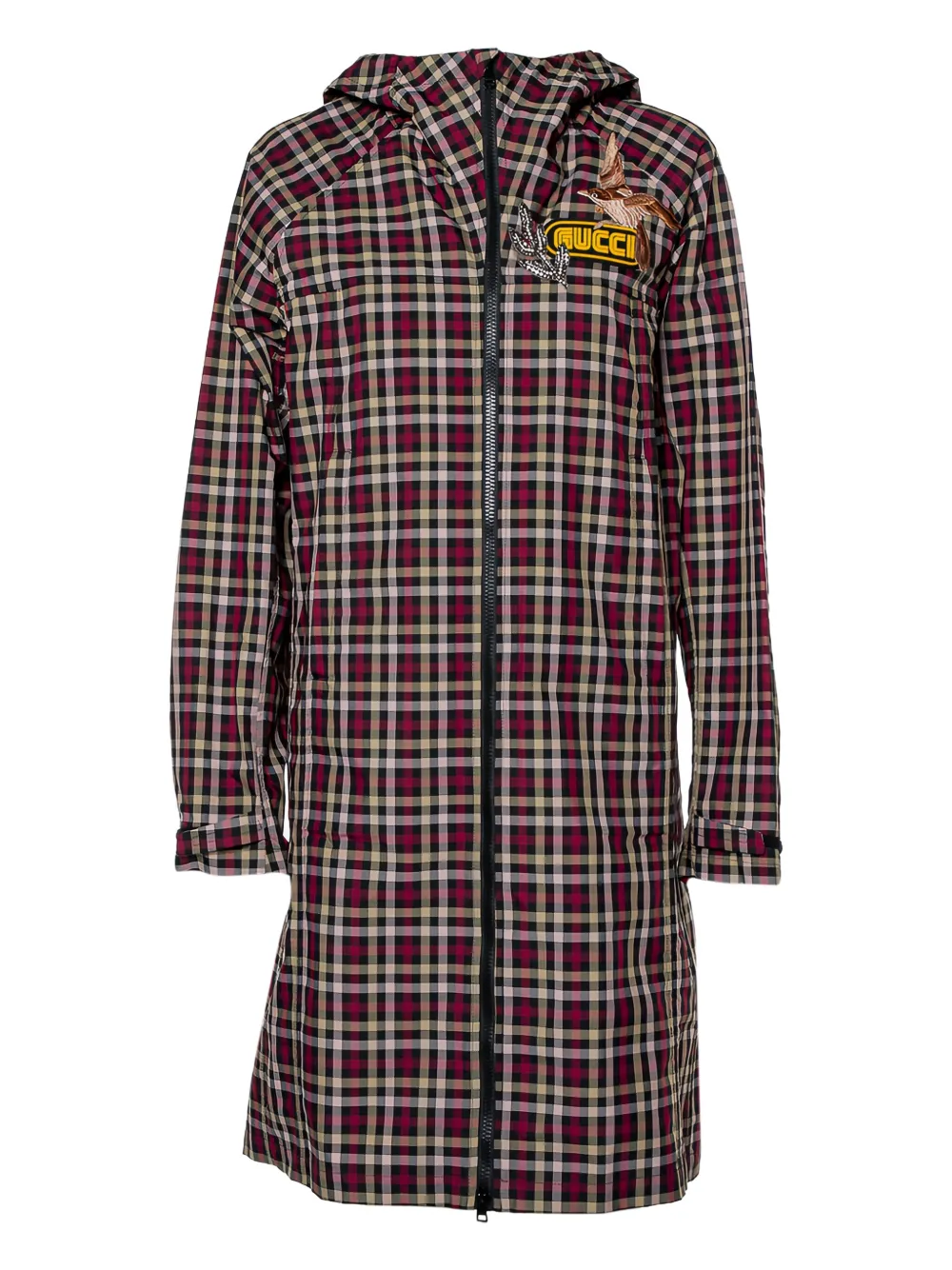 Gucci Pre-Owned Cappotto con cappuccio - Rosso