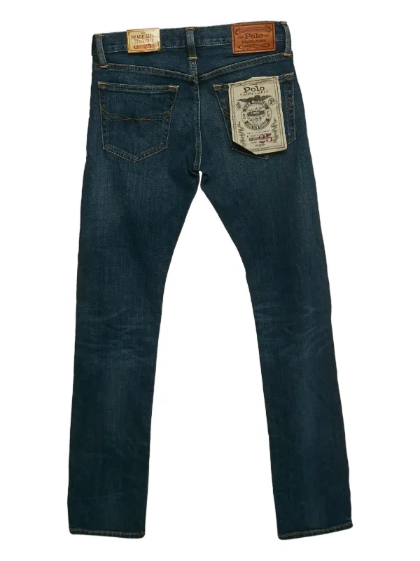 Polo Ralph Lauren Vintage logo-patch Jeans | Blue | FARFETCH