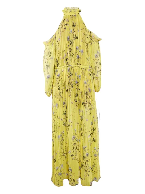 Self-Portrait floral-print pleated dress