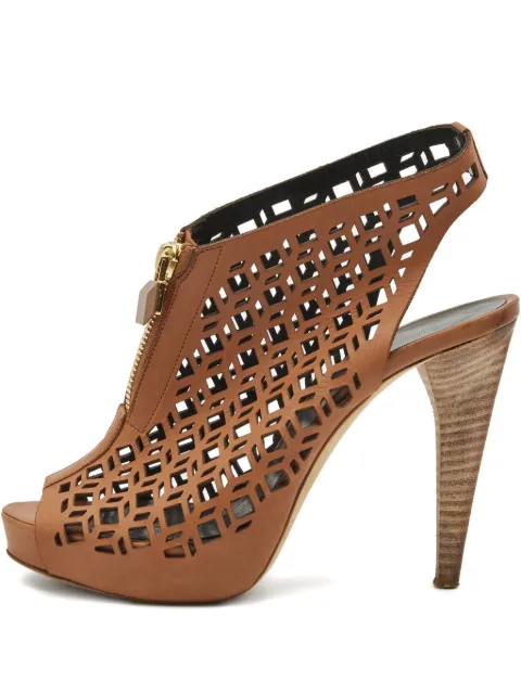 Pierre Hardy laser-cut zip booties