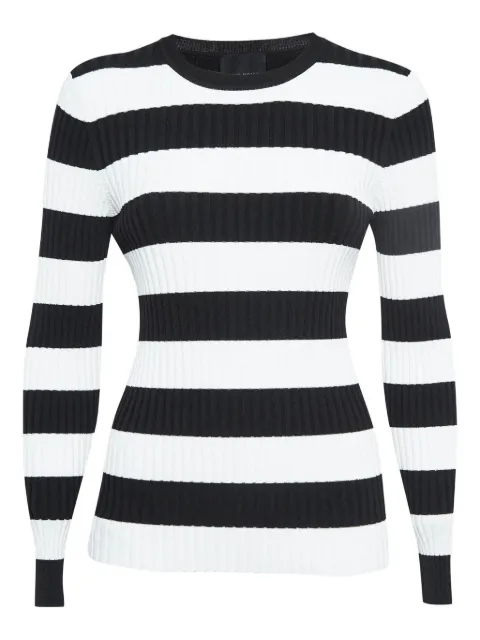 Cynthia Rowley  ribbed stripe sweater