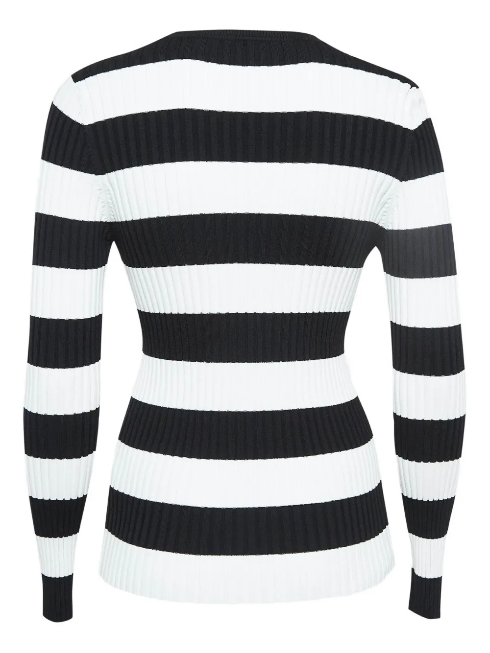 Cynthia Rowley  ribbed stripe sweater | Knitted Sweaters | Image 2