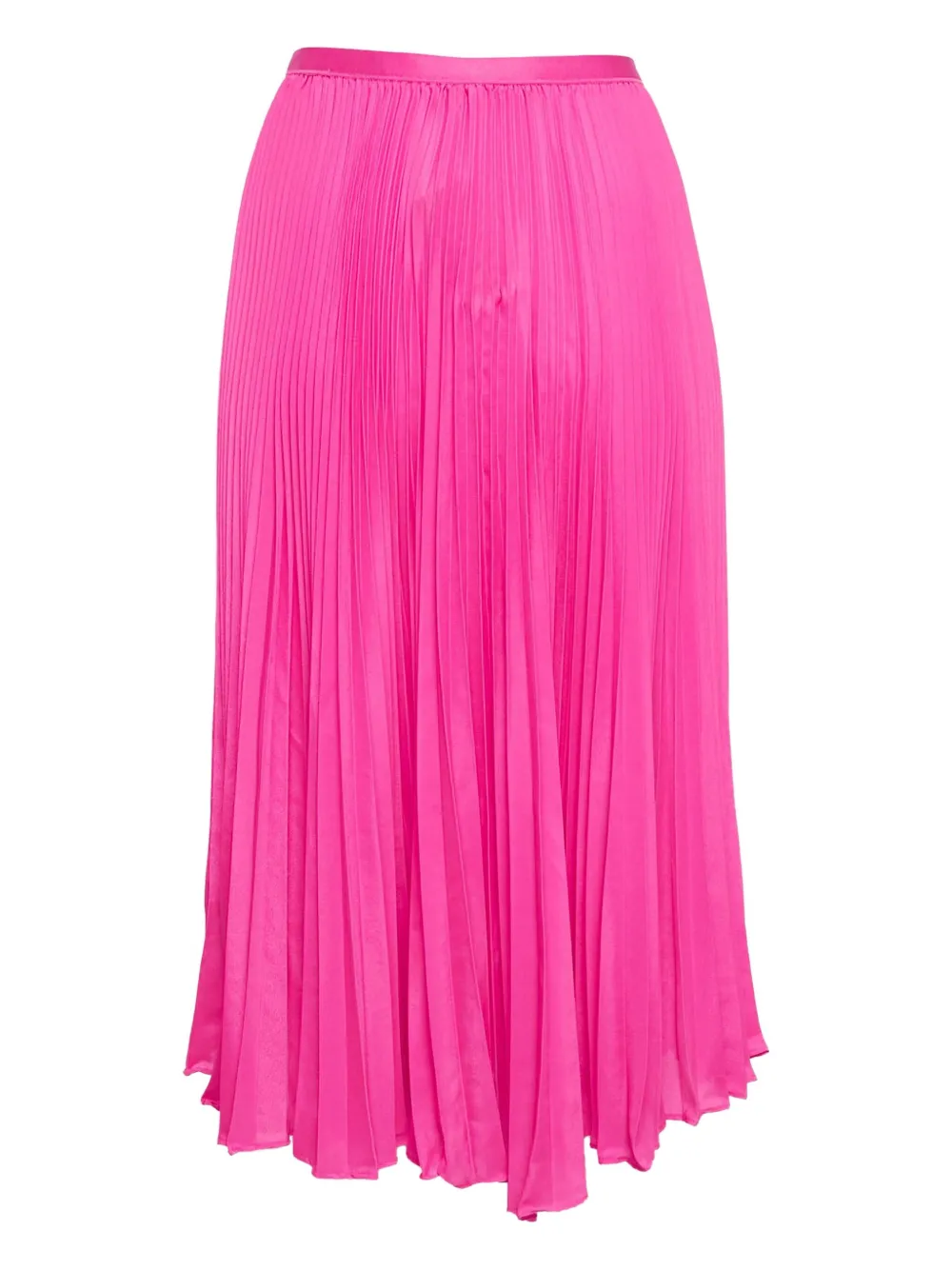POLO RALPH LAUREN Pre-owned Pleated Midi Skirt In Pink