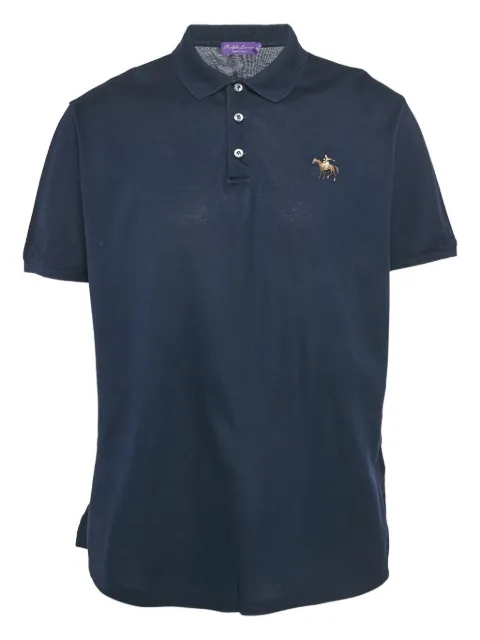 Ralph Lauren Purple Label cotton pique polo shirt