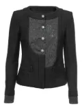 CHANEL Pre-Owned 2024 tweed jacket - Black