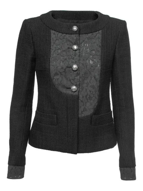 CHANEL Pre-Owned tweedjacka från 2024