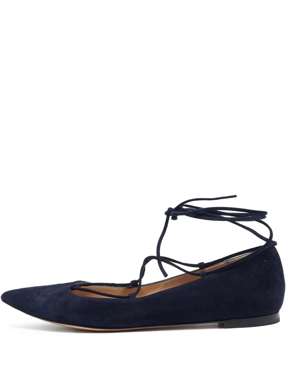 Gianvito Rossi suede ballet flats | Black | Image 1