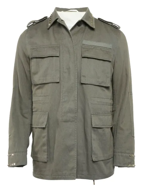 Valentino Garavani Pre-Owned pocketed stud-detail jacket