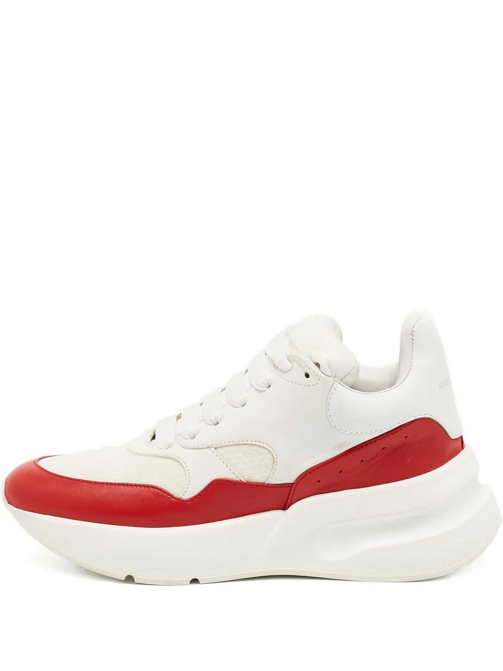 Alexander McQueen Pre-Owned レザースニーカー - ホワイト Alexander McQueen Pre-Owned レザースニーカー - ホワイト