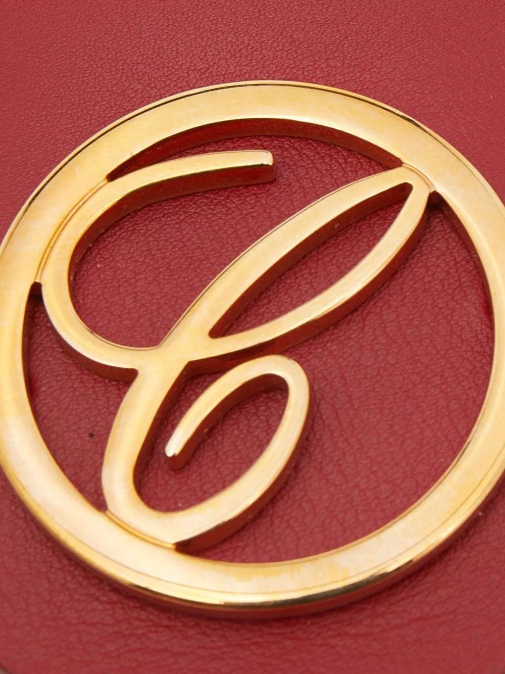 Chopard Pre-Owned logo-plaque leather key ring | Image 2