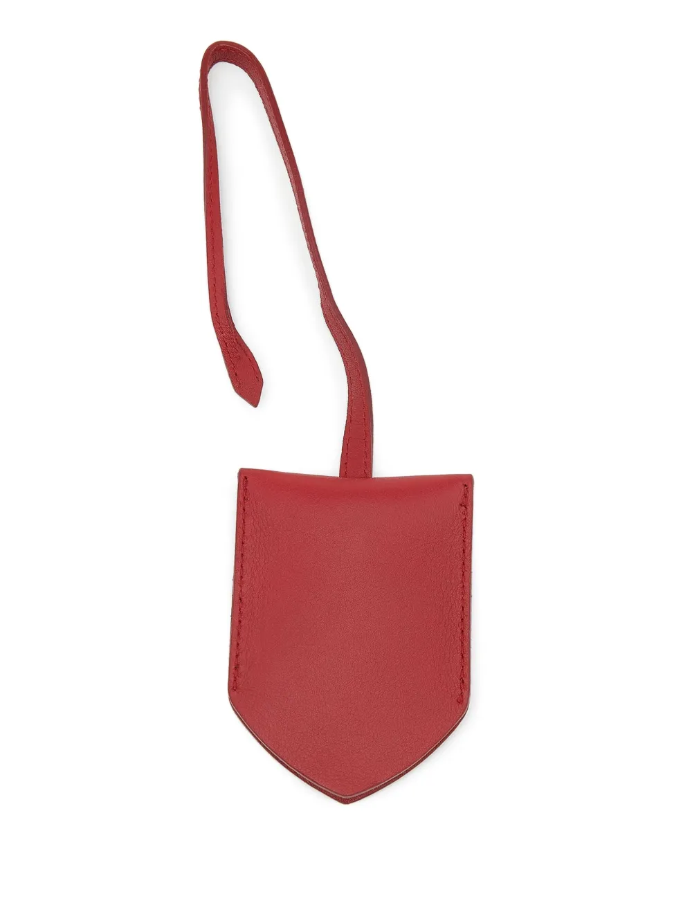 Chopard Pre-Owned logo-plaque leather key ring | Red | Image 1