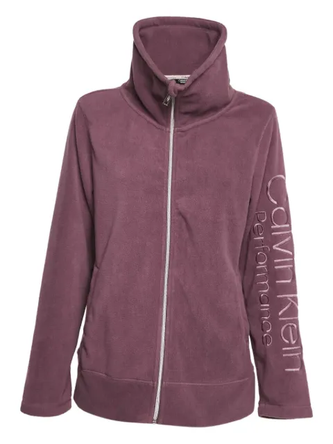 Calvin Klein high neck zip fleece jacket