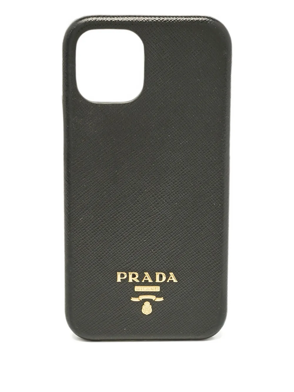 Prada Pre-Owned coque d'iPhone 14 en cuir | noir | Image 1