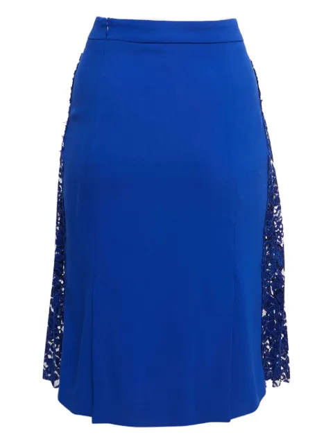 JOSEPH pleated lace skirt