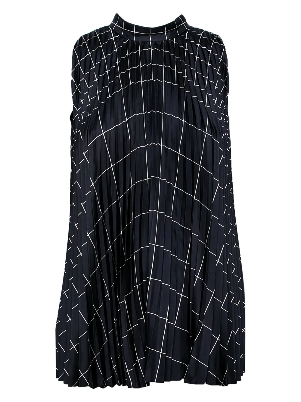 Ferragamo Pre-Owned Blusa a quadri - Nero
