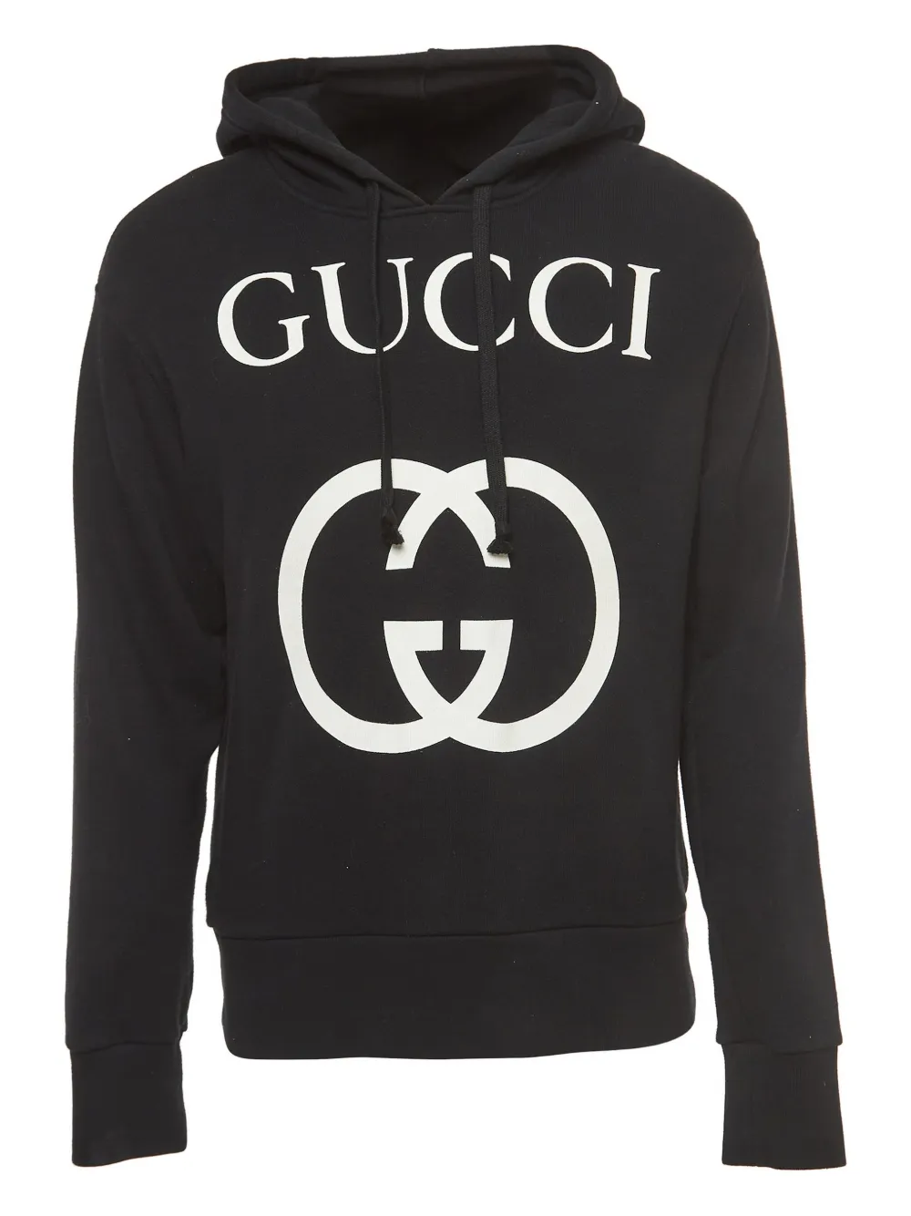 Gucci Pre-Owned ロゴ パーカー - ブラック Gucci Pre-Owned ロゴ パーカー - ブラック