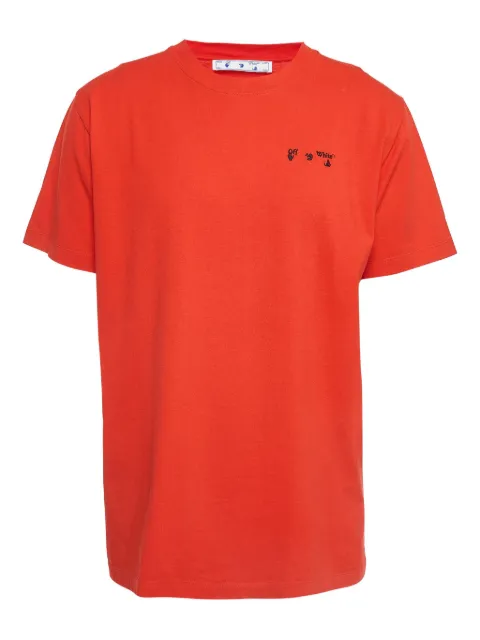 Off-White Pre-Owned cotton embroidery T-shirt