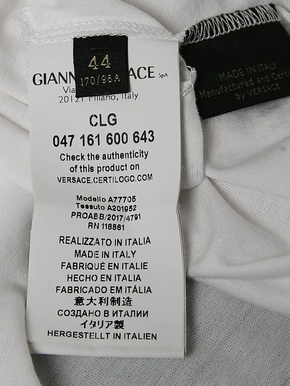 VERSACE Pre-owned Medusa Head T-shirt In White