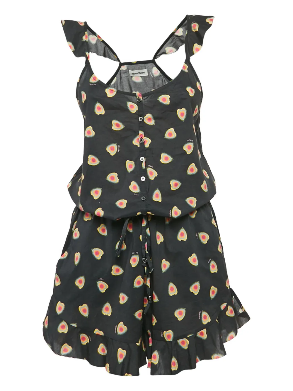 Zadig&Voltaire Coeur playsuit | Black | Image 1