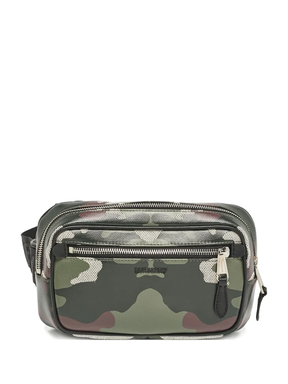 Burberry Pre-Owned カモフラージュ ベルトバッグ - グリーン Burberry Pre-Owned カモフラージュ ベルトバッグ - グリーン