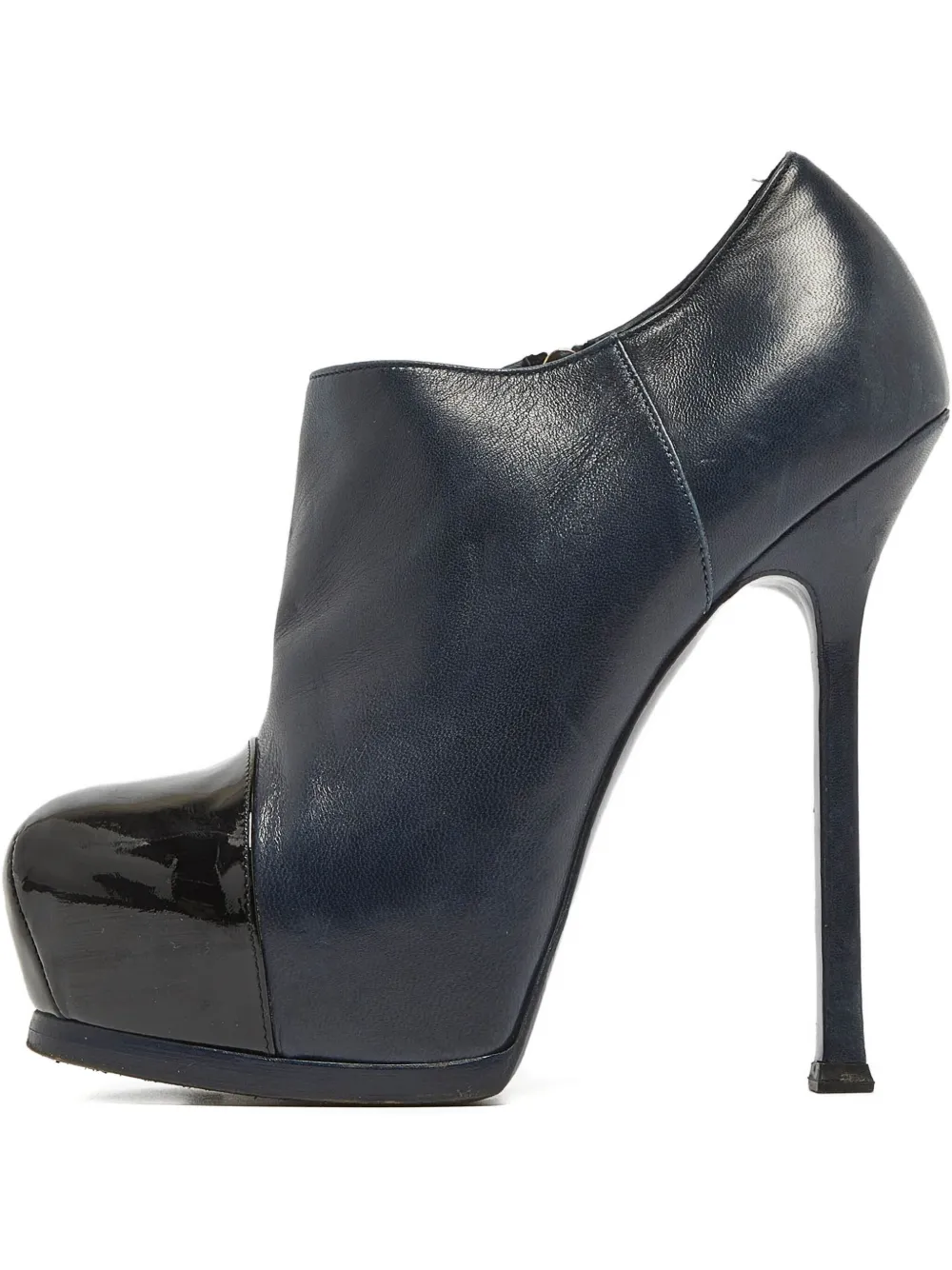 leather heeled boots