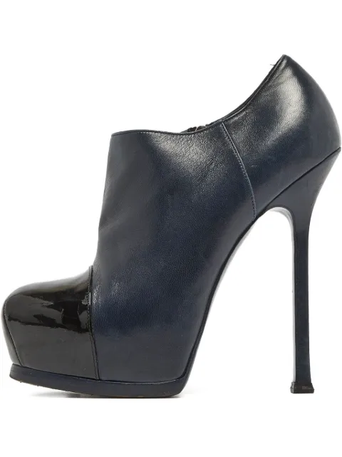 Saint Laurent Pre-Owned leather heeled boots
