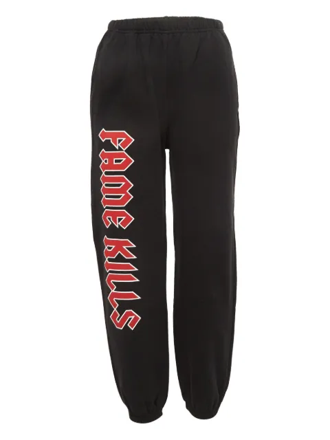 Adaptation graphic-print joggers