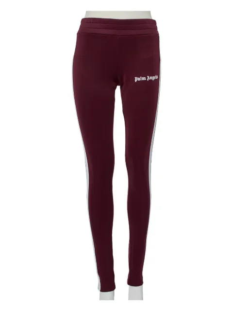 Palm Angels pantalones con logo estampado