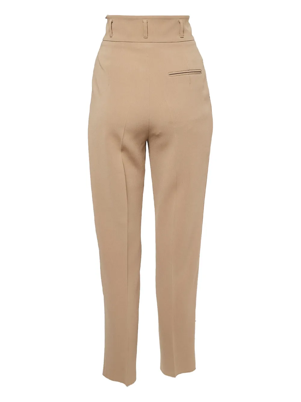 Max Mara High waist plooibroek - Bruin