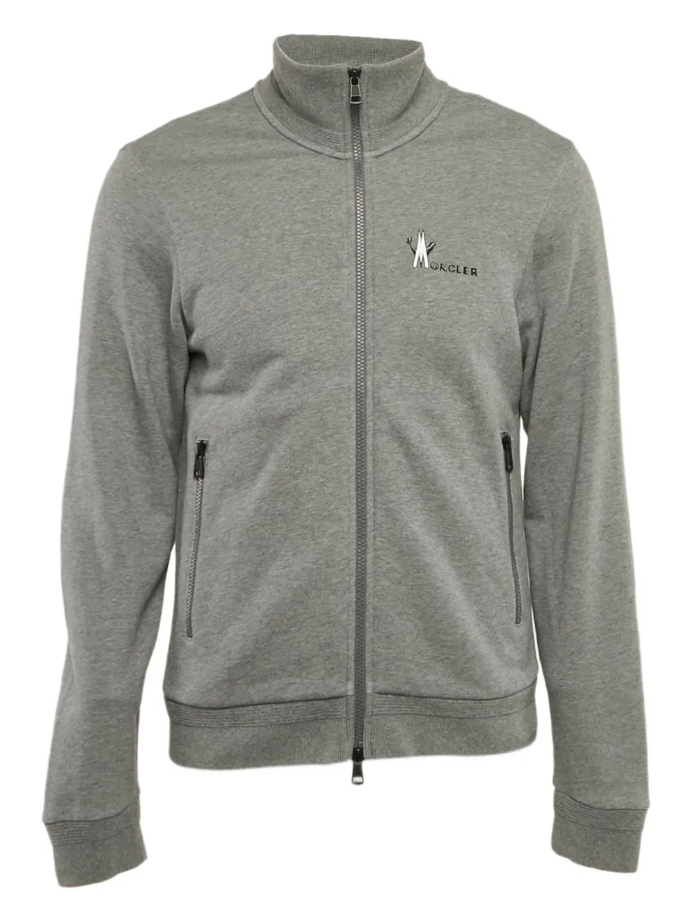 Moncler Vintage zip-up bomber jacket | Grey | Image 1