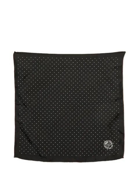 Dolce & Gabbana Pre-Owned polka-dot silk pocket square scarf