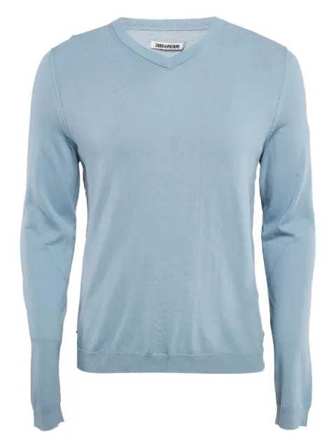 Zadig&Voltaire pre-owned V-neck cotton sweater