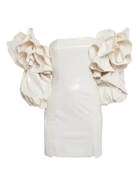 ROTATE BIRGER CHRISTENSEN off-shoulder dress
