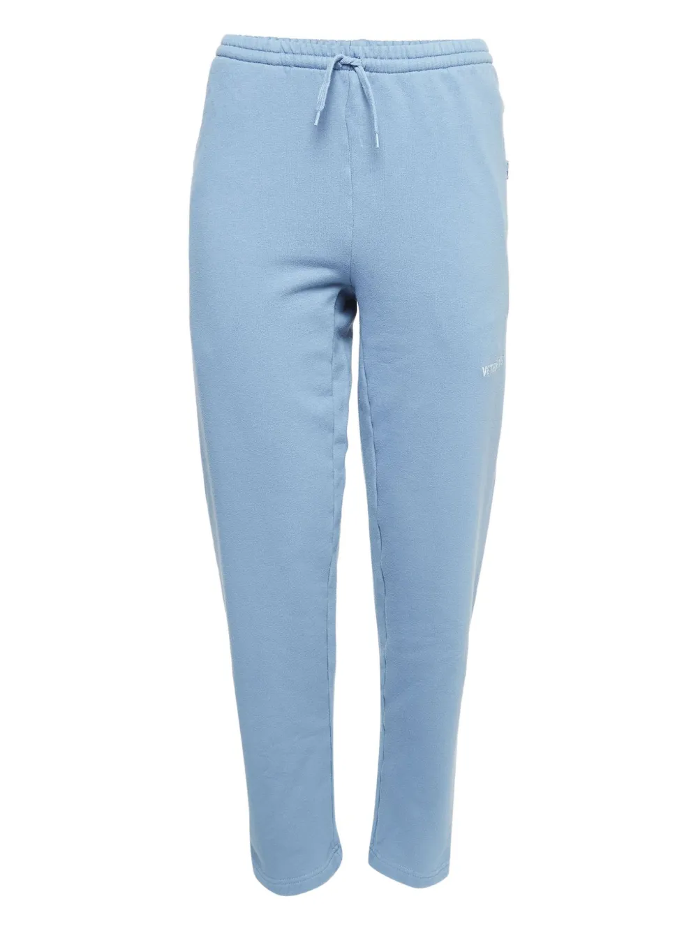 drawstring cotton trousers