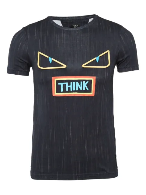 Fendi Pre-Owned Eyes Think T-shirt