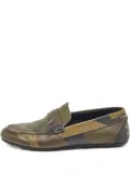 Valentino Garavani Pre-Owned camouflage-pattern leather loafers - Green