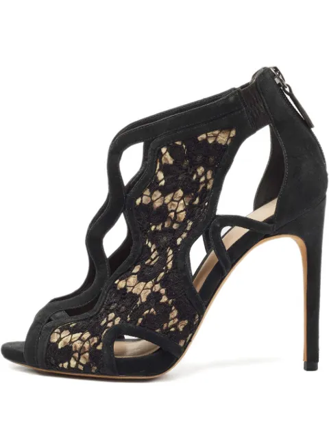 Alexandre Birman Pre-owned 110mm cut-out lace sandals