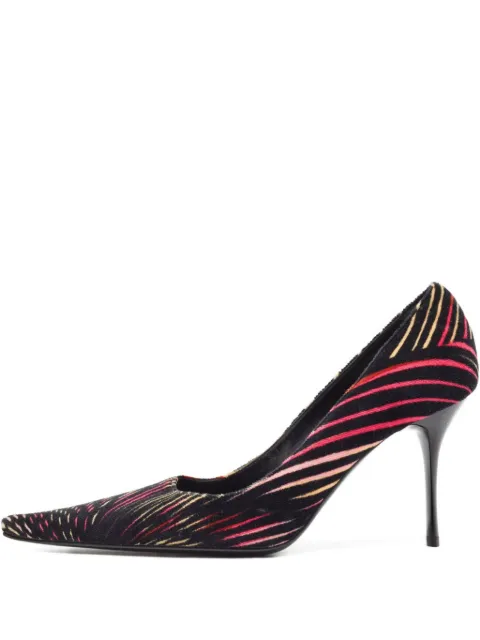 Missoni Pre-Owned 2023 100mm velvet pumps