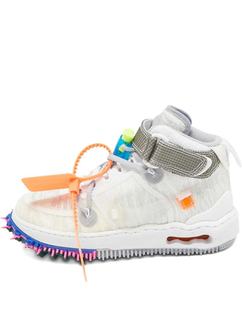 Nike Vintage Air Force 1 mid sneakers | White | Image 1
