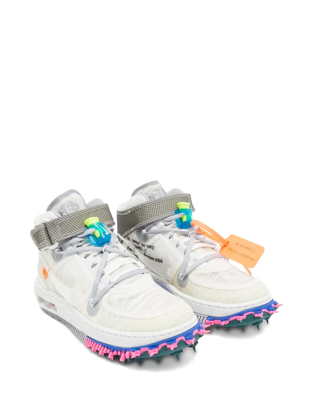 Nike Vintage Air Force 1 mid sneakers | Image 2