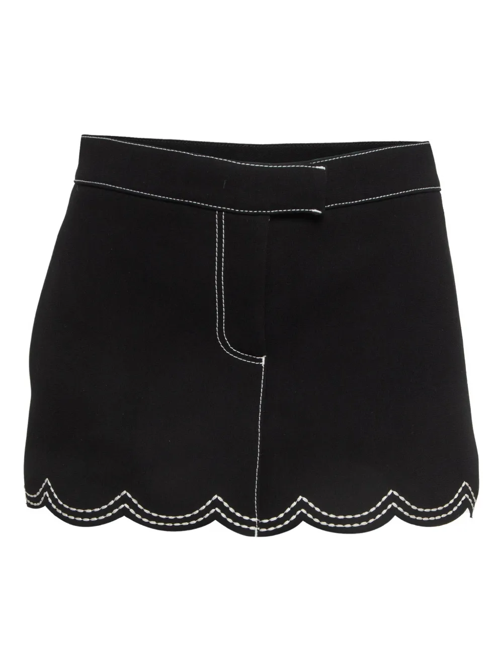 Valentino Pre-Owned cotton shorts | Black | Image 1