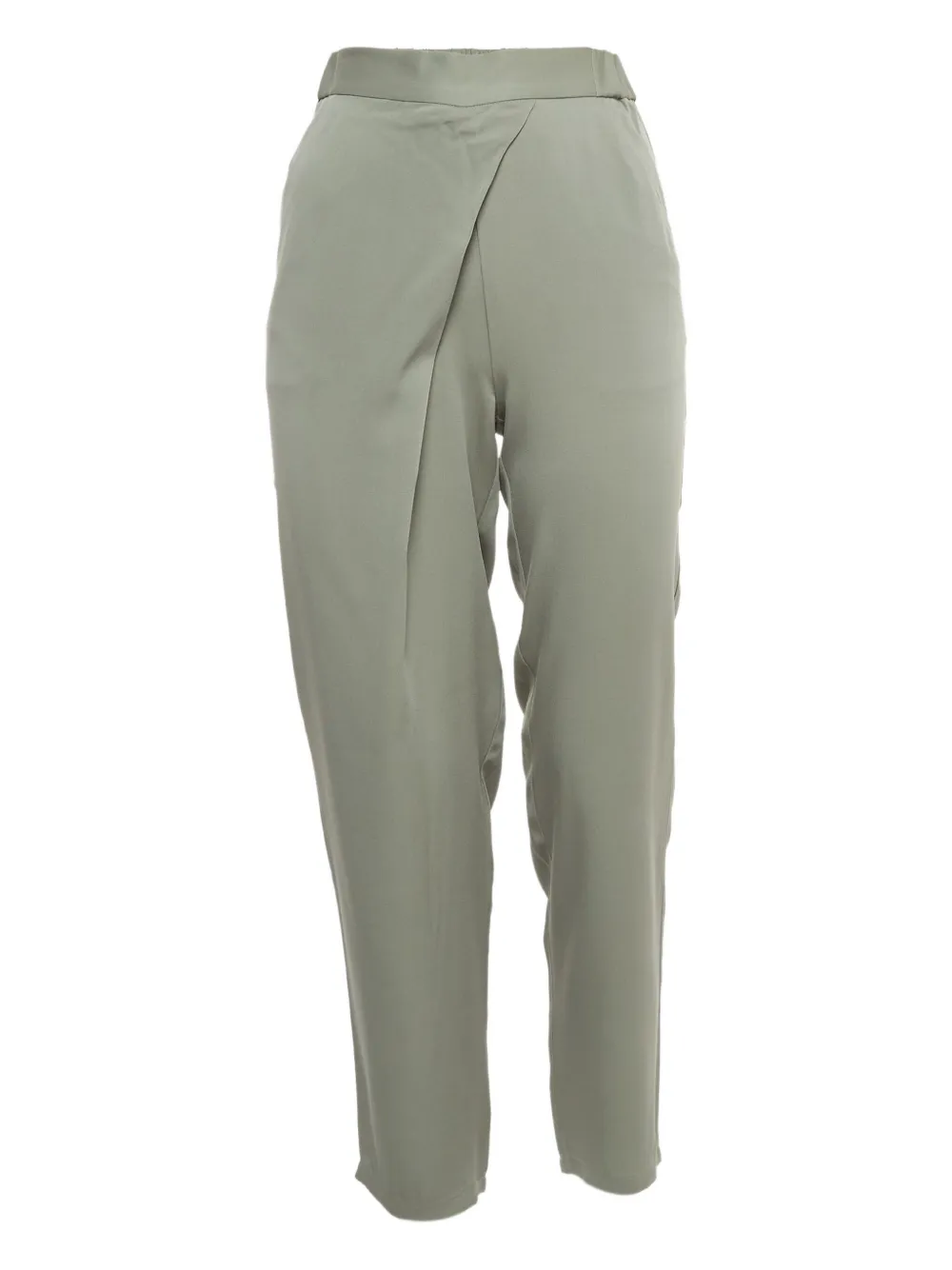 Armani Vintage wrap detail trousers | Green | Image 1