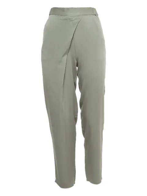 Armani Vintage wrap detail trousers