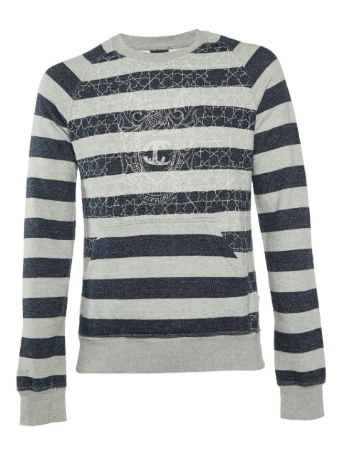 Just Cavalli Vintage 2023 striped sweatshirt