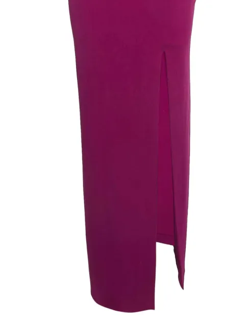 Solace London Pre-Owned one-shoulder side-slit dress
