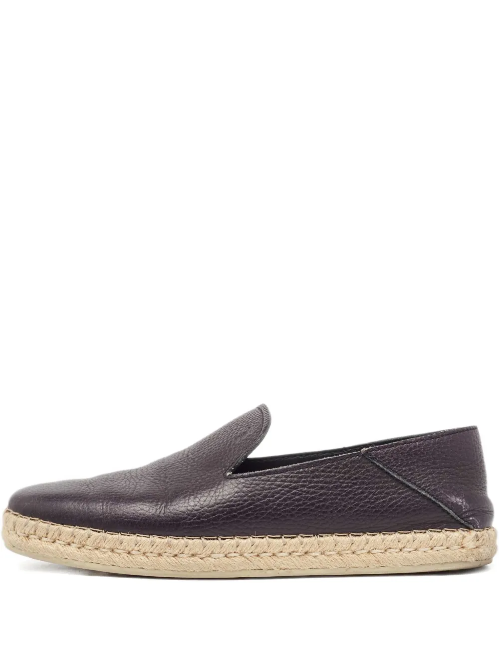 Tod's Vintage leather espadrilles - ブラック Tod's Vintage leather espadrilles - ブラック
